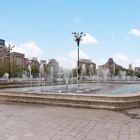 Panoramic Unirii Square Bukarest