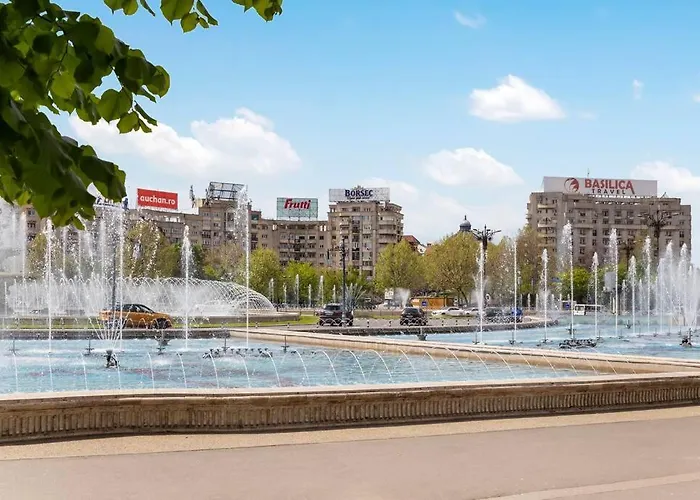 Panoramic Unirii Square Apartman Bukarest